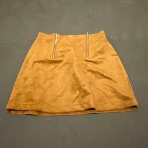 Forever 21 Suede Mini Skirt
